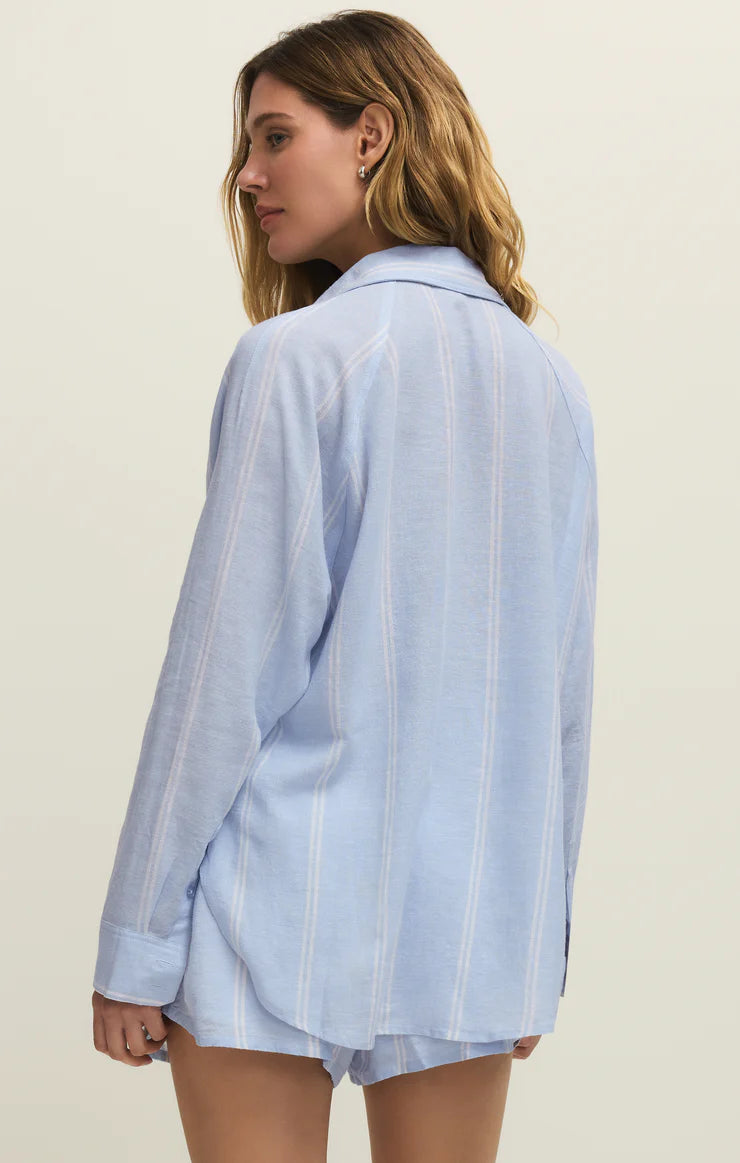 Perfect Line Top - Blue Light
