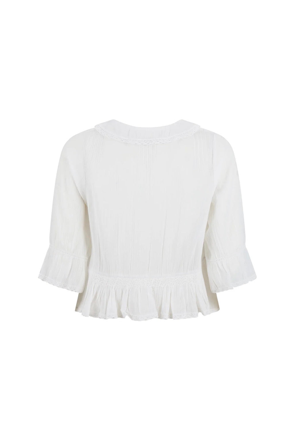 Prairie Blouse - Whisper White