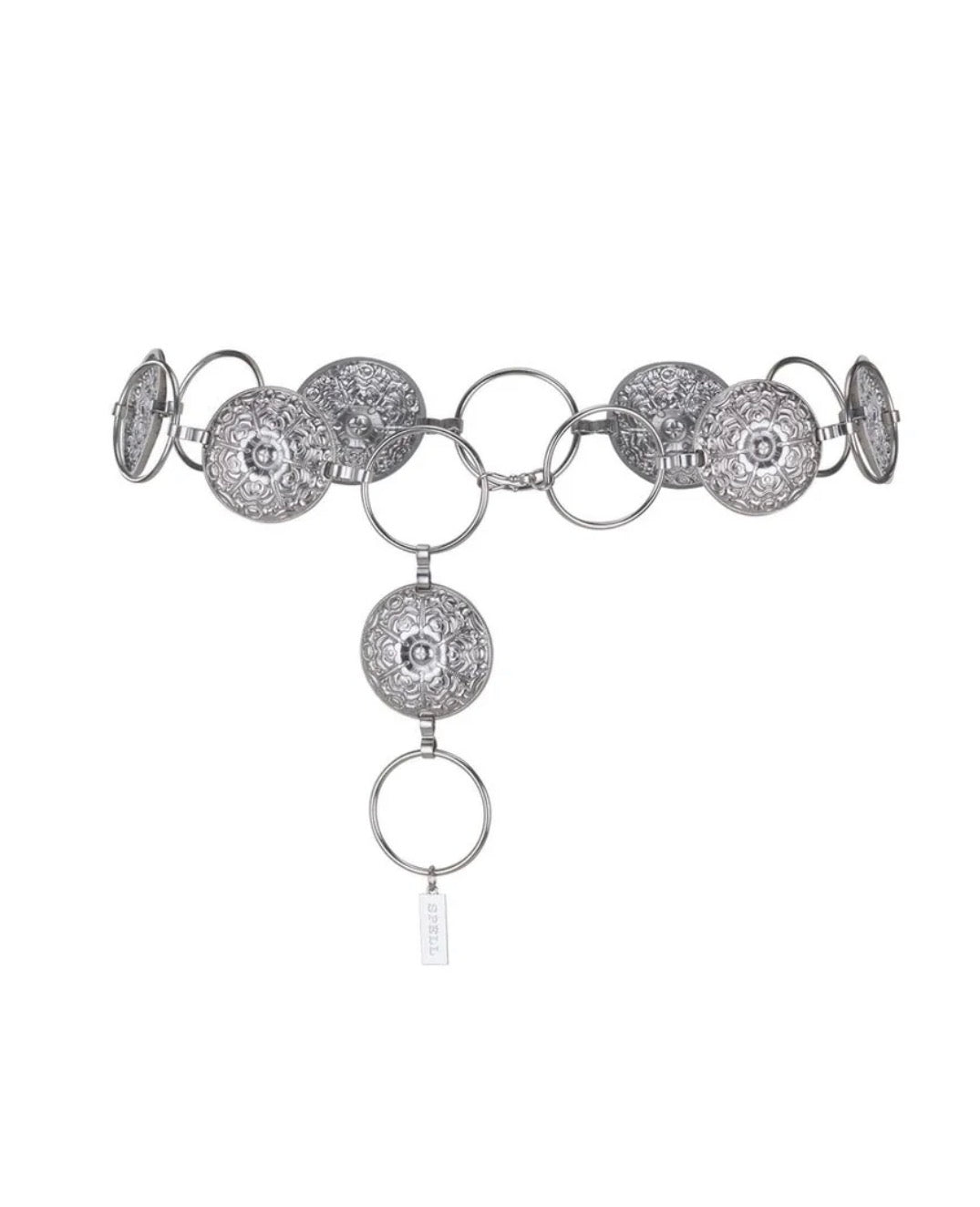 Rebel Road Belt - Silver