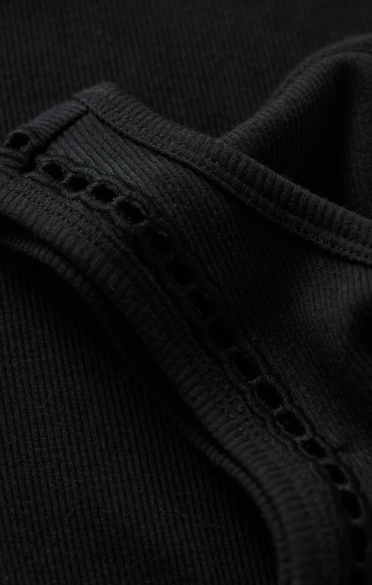 Boa Rib Tank - Black