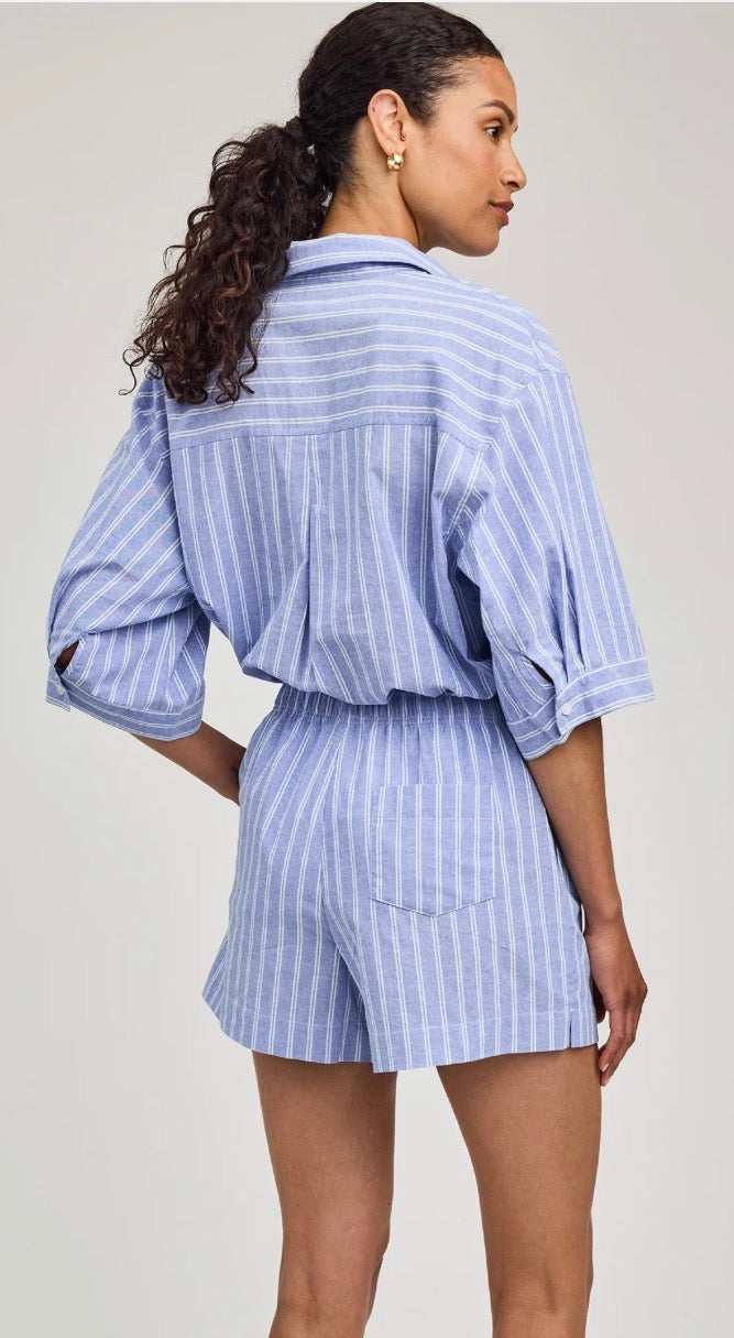 Lima Short - Ocean Stripe