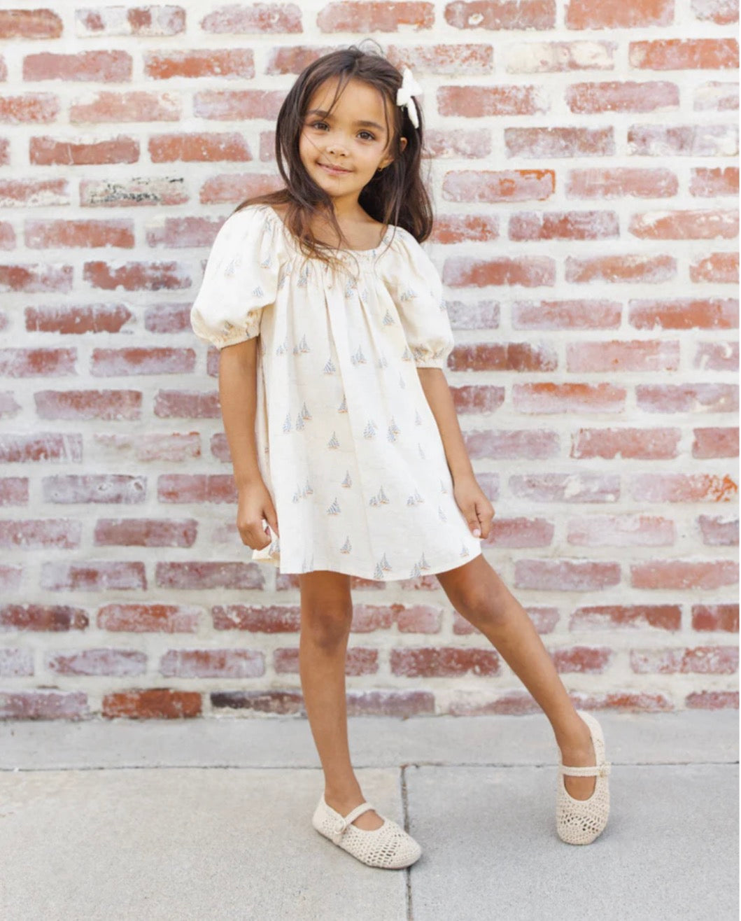 Sabrina Mini Dress - Sail