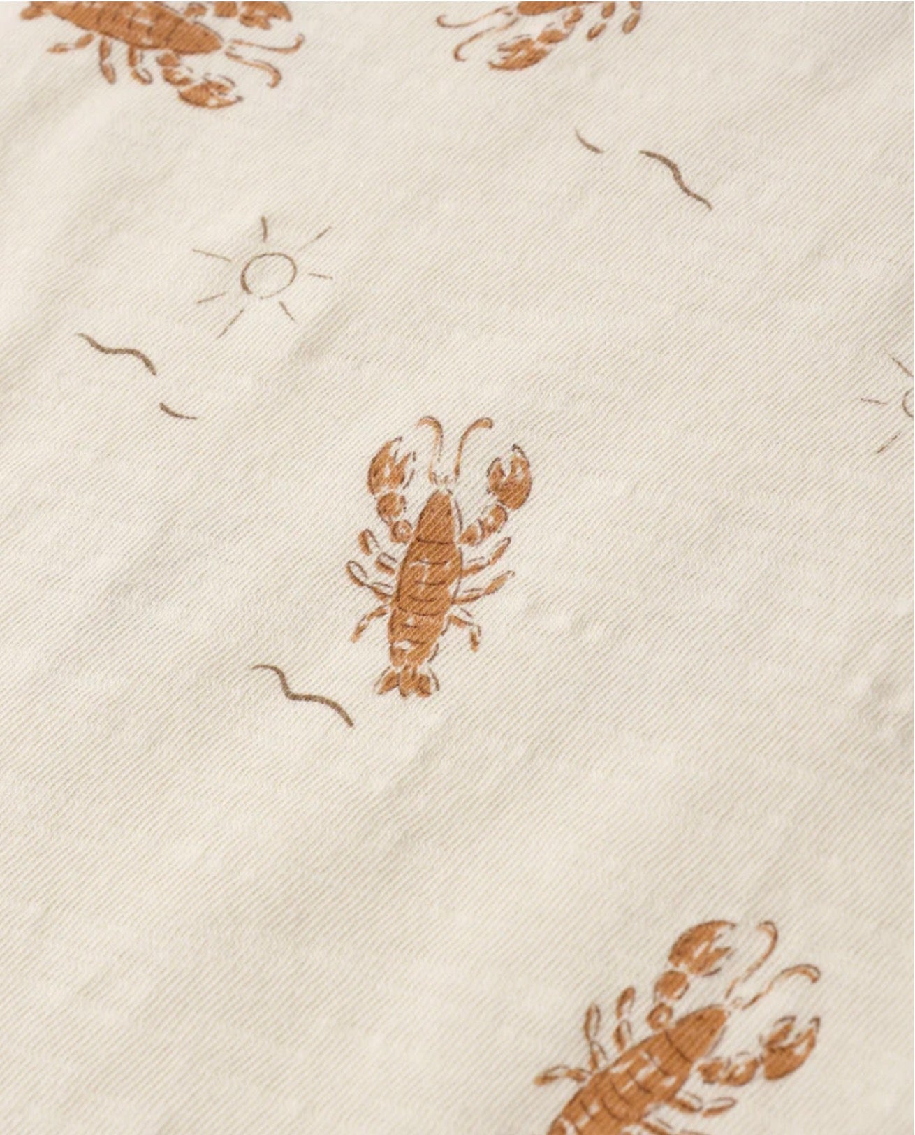 Sleeveless One Piece - Lobster