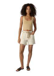Clean Lines Muscle Cami - Oat Latte