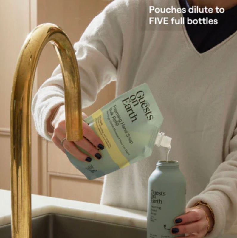 Guests On Earth Foaming Hand Soap Bulk Refill - Woodlands