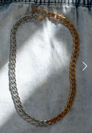 Two-Tone Necklace - Hen and Bear