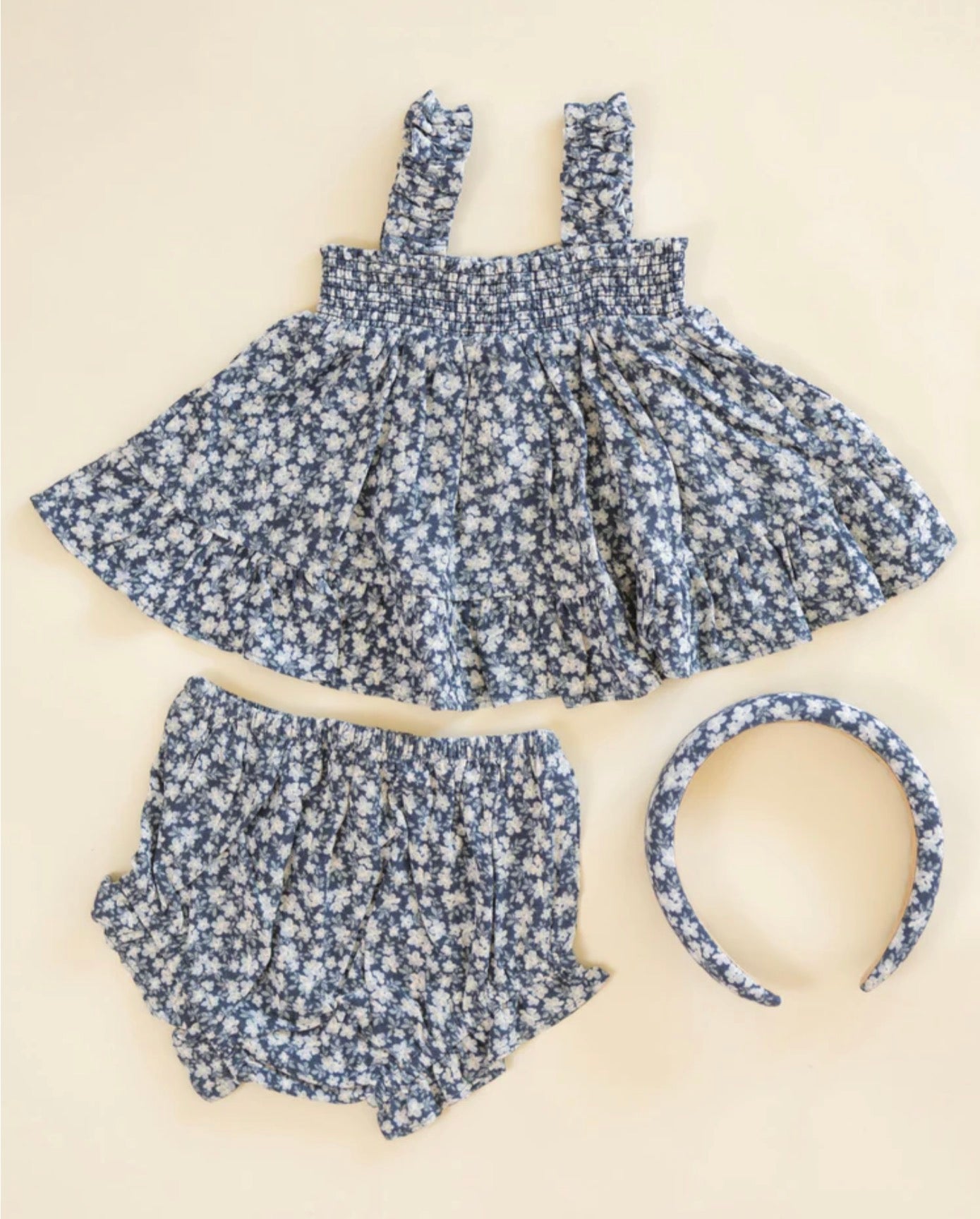 Layla Set - Navy Floral