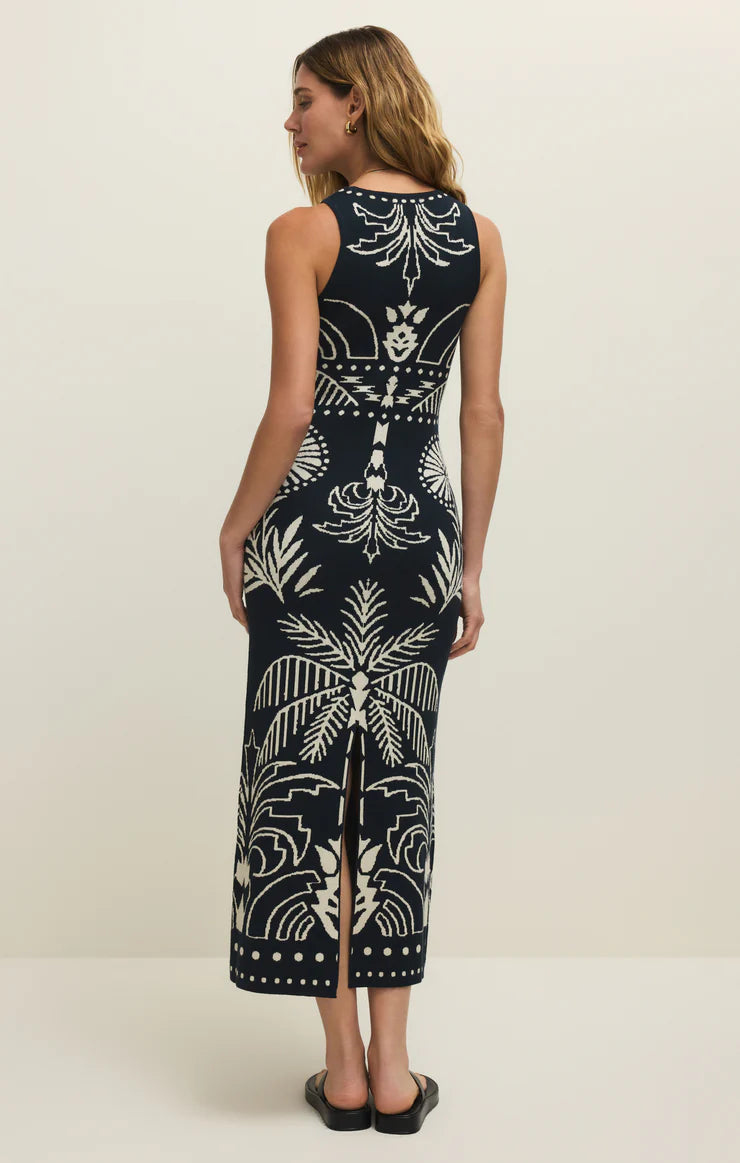 Esperanza Midi Dress - Eclipse