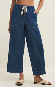 Daycation Denim Utility Pant - Deep Water