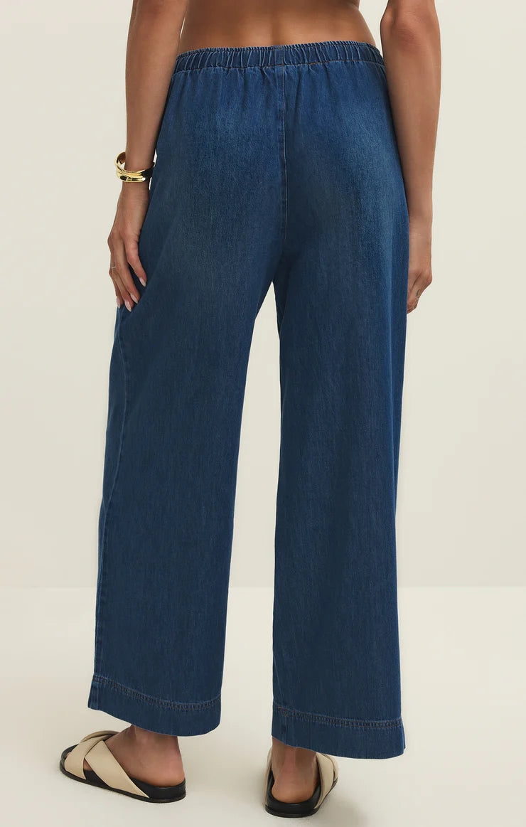 Daycation Denim Utility Pant - Deep Water