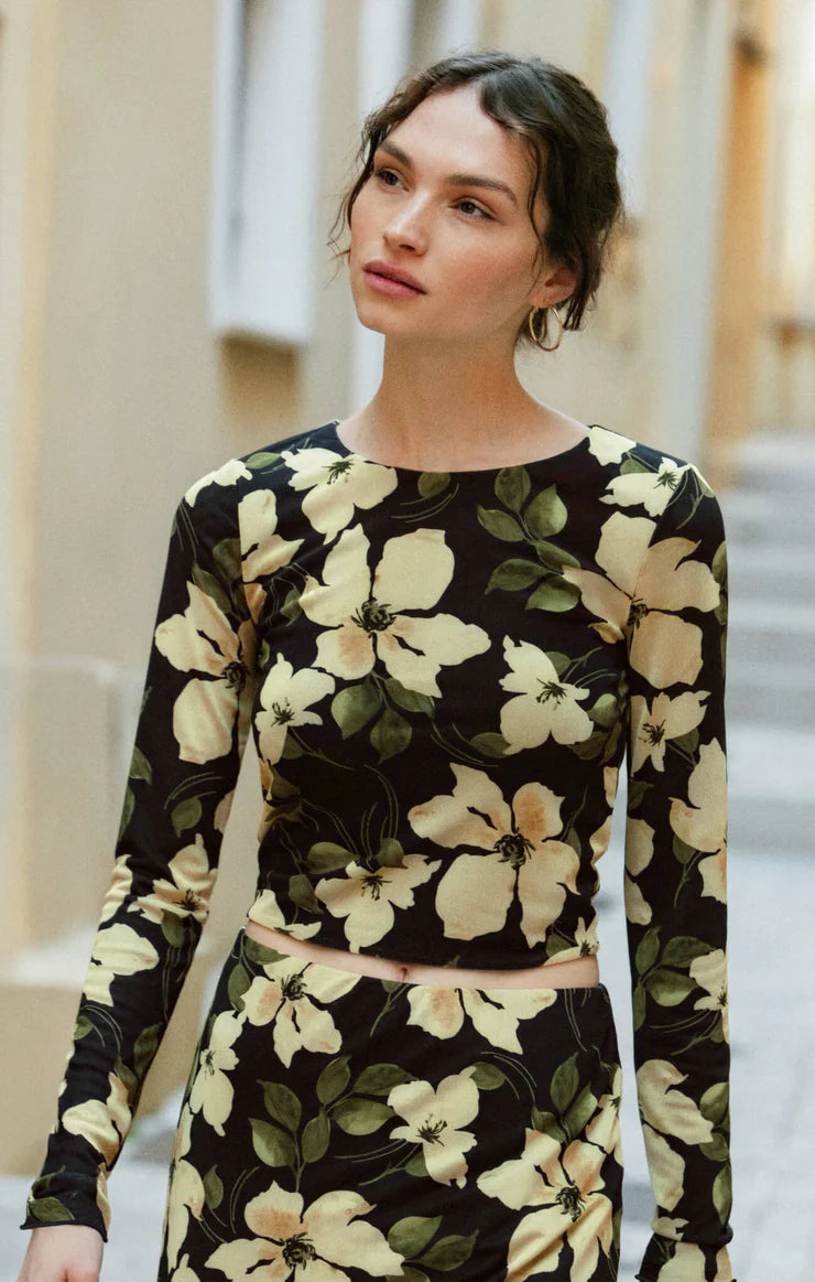 Taysha Ren Floral Top - Sunnyside