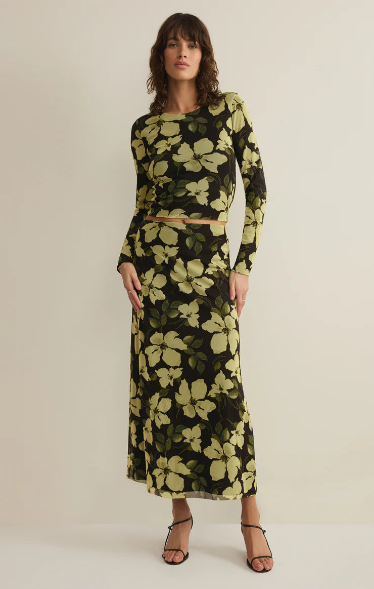 Taysha Ren Floral Top - Sunnyside