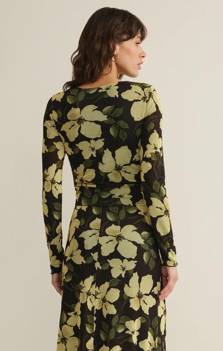 Taysha Ren Floral Top - Sunnyside