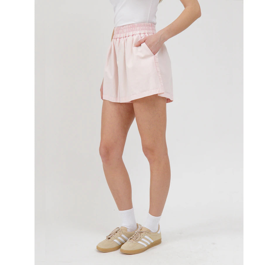 BTL Chambray Short - Pink