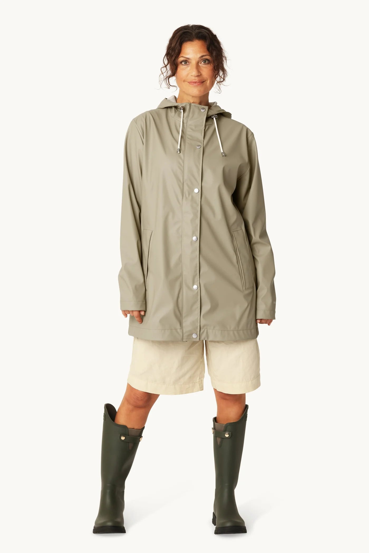 Rain Jacket Ilse Jacobsen - Coriander
