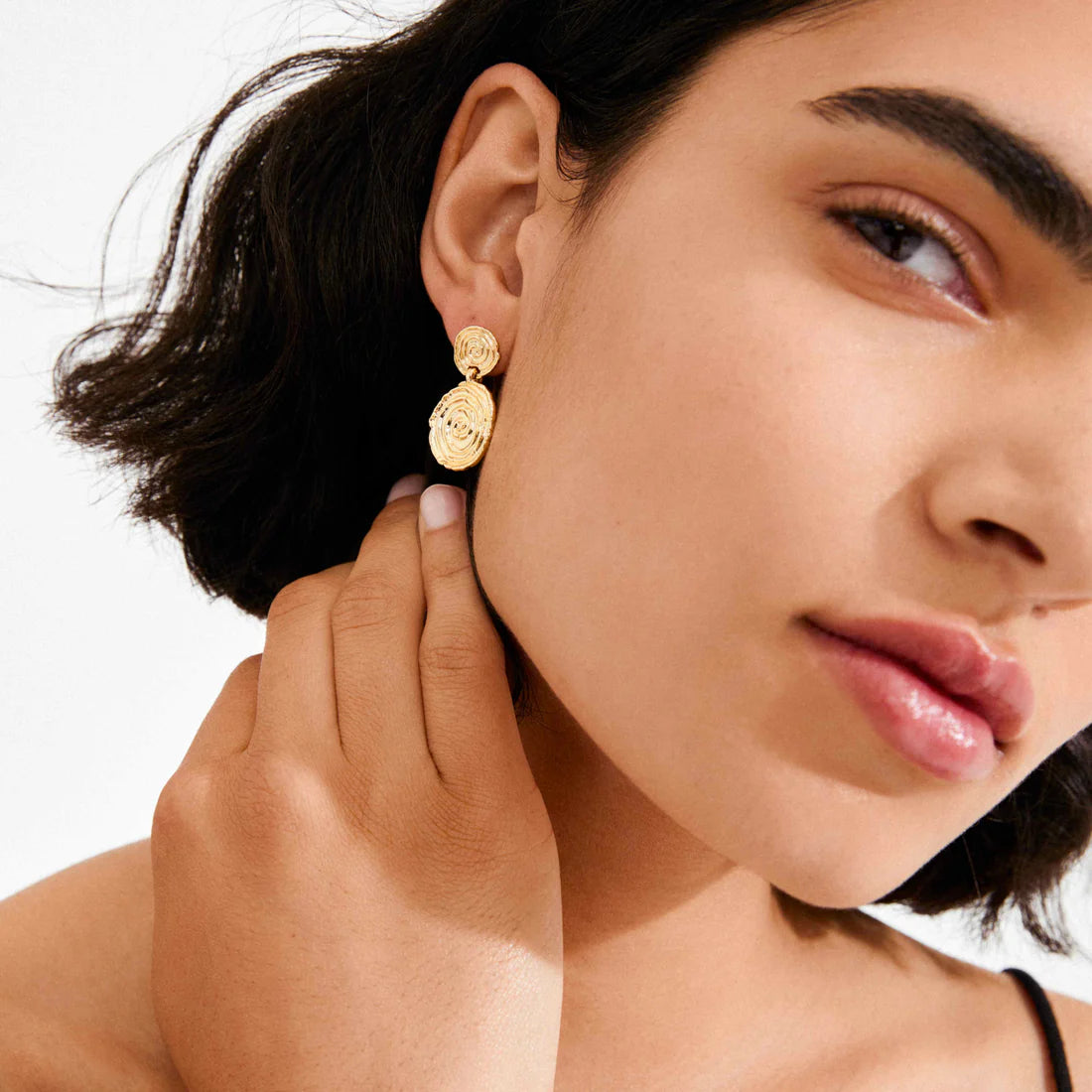 Air Earring - Gold