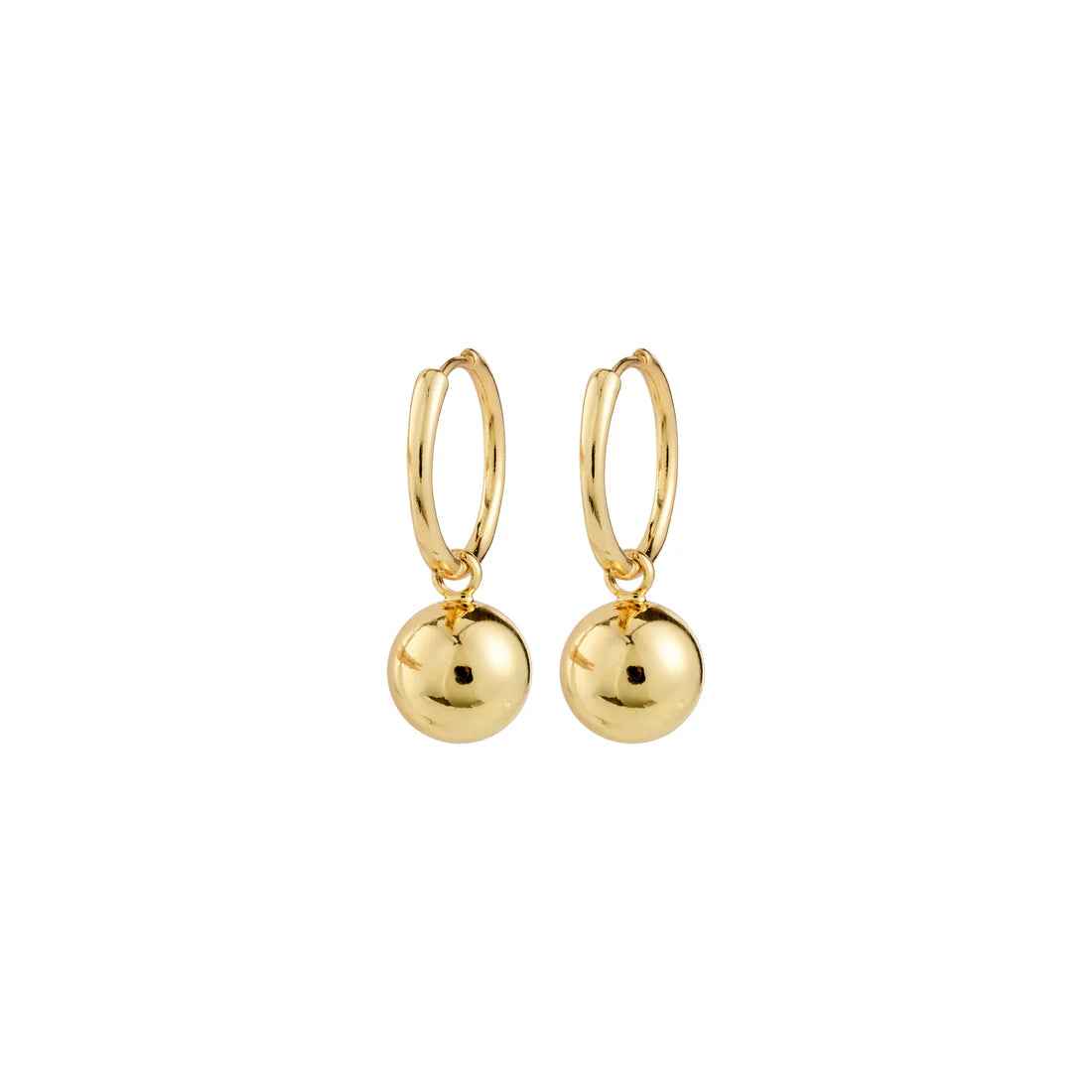Air Pendent Hoop Earrings