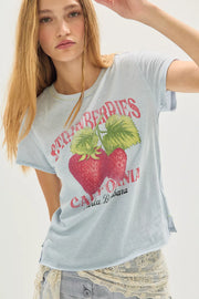 Nova Tee Graphic -Strawberry Combo