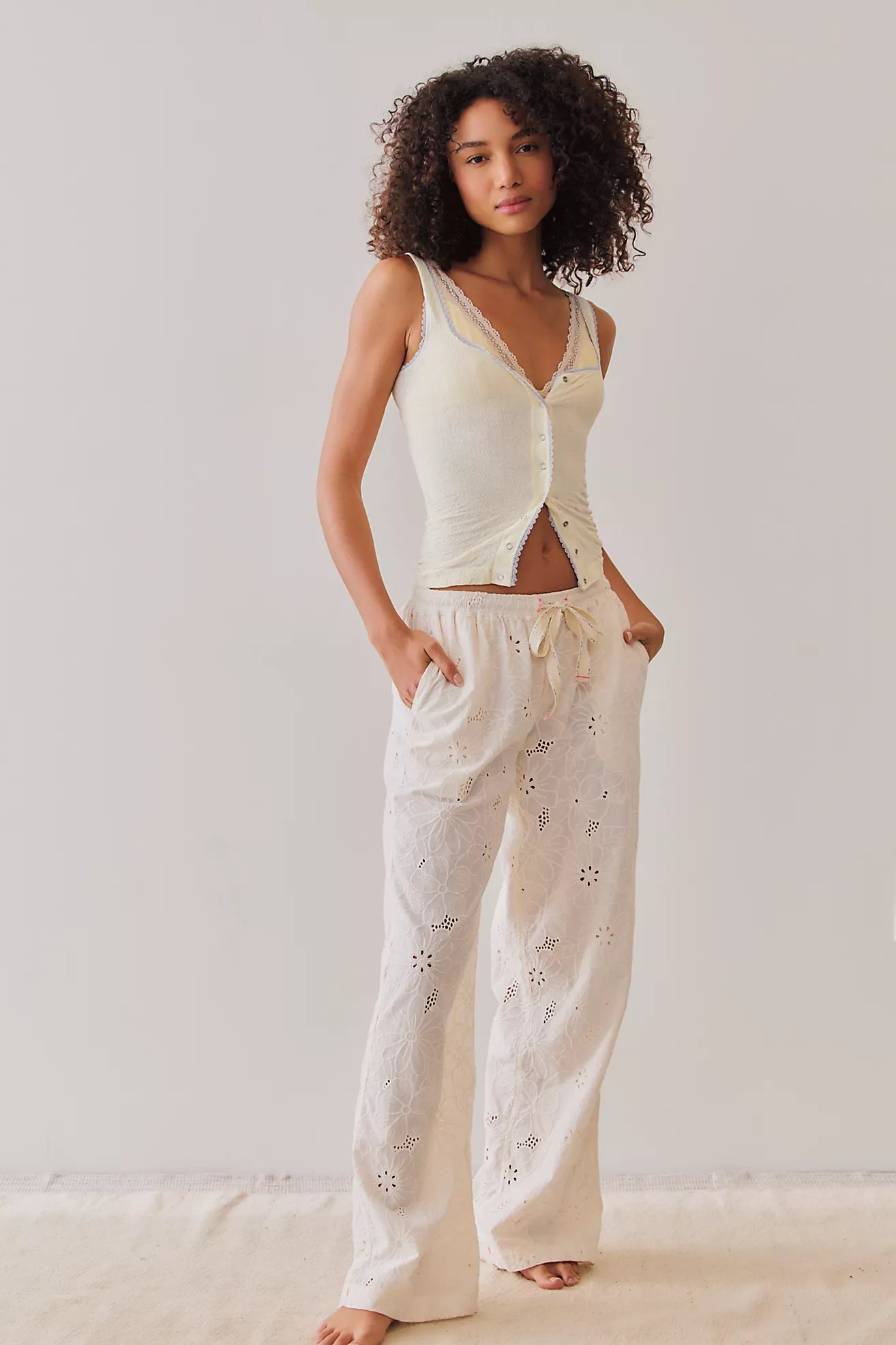 Day Drift Pant Pant - White Alyssum