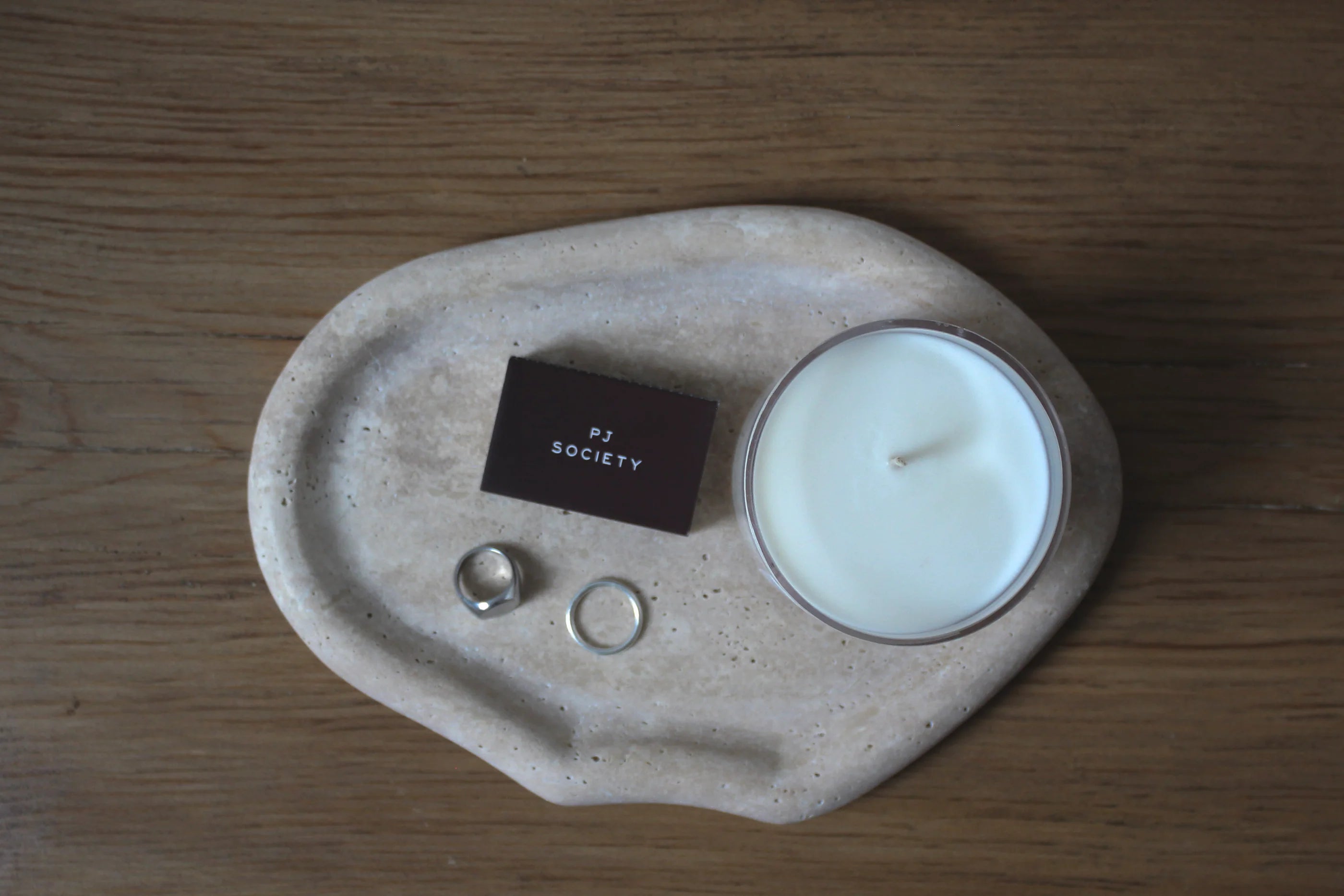 Capri Tray - Travertine