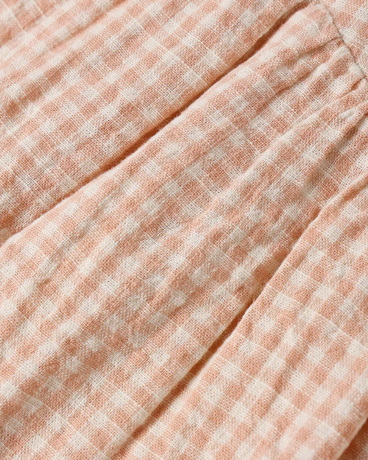 Rocky Romper - Petal Gingham