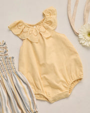 Myla Romper - Lemon