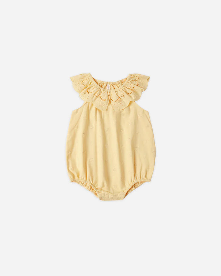 Myla Romper - Lemon