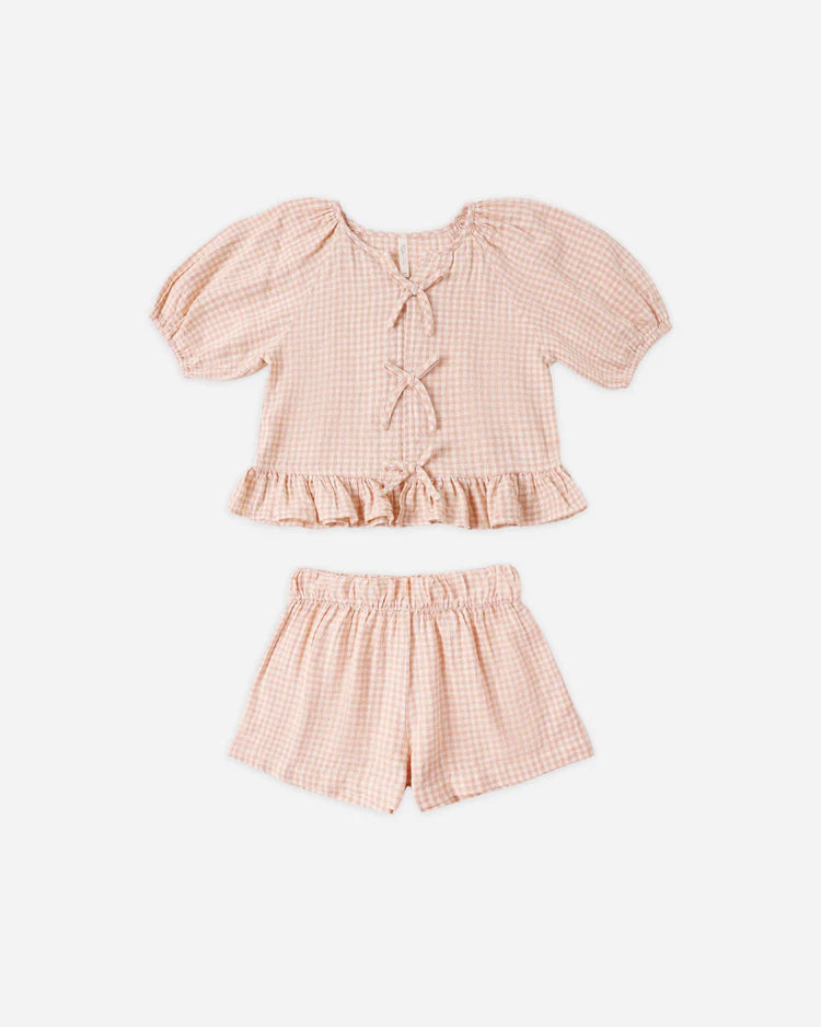 Juniper set - Petal Gingham