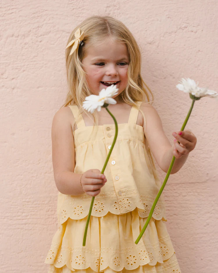 Bows set of 2 -Lemon