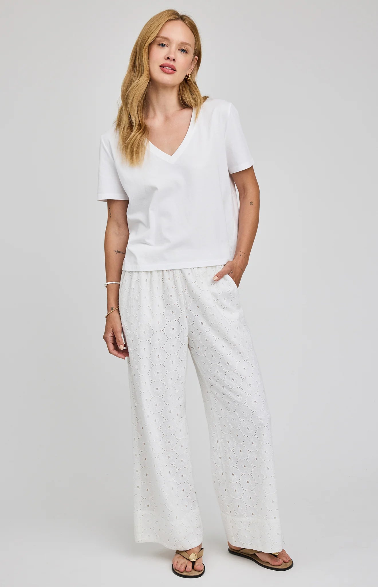 Martina Pant - White