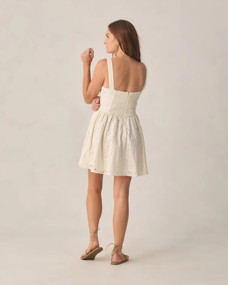 Primrose Mini Dress - Ivory