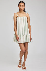 Stephanie Dress - Cream Stripe