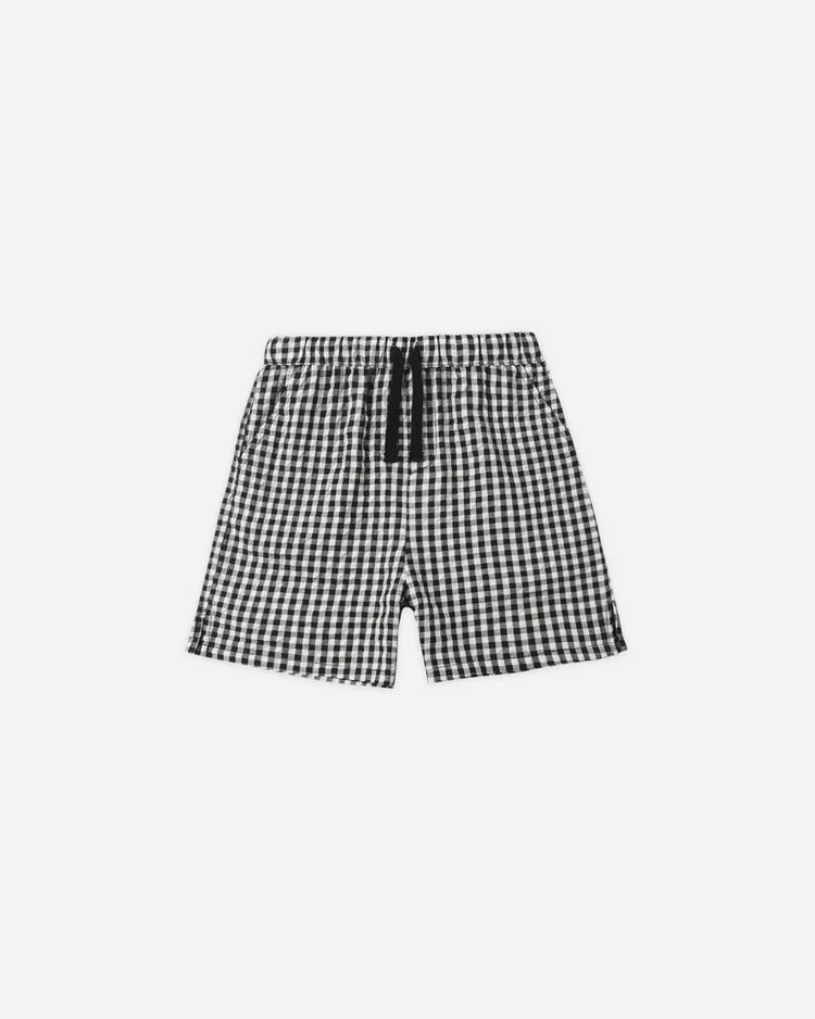 Perry Short -Black Check