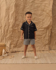 Perry Short -Black Check