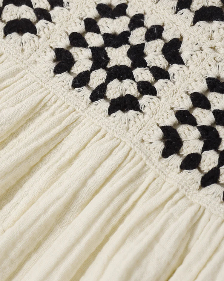 Crochet Sundress - Abstract