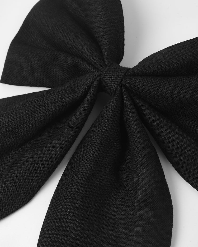 Oversized Bow - Black