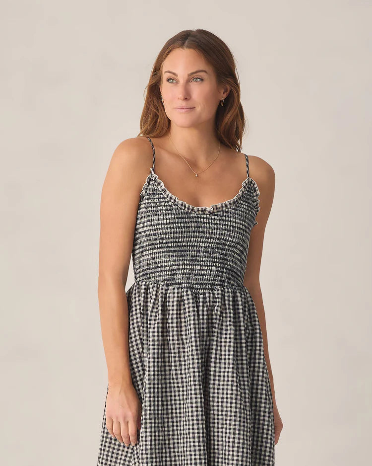 Chrissy Dress - Black Check
