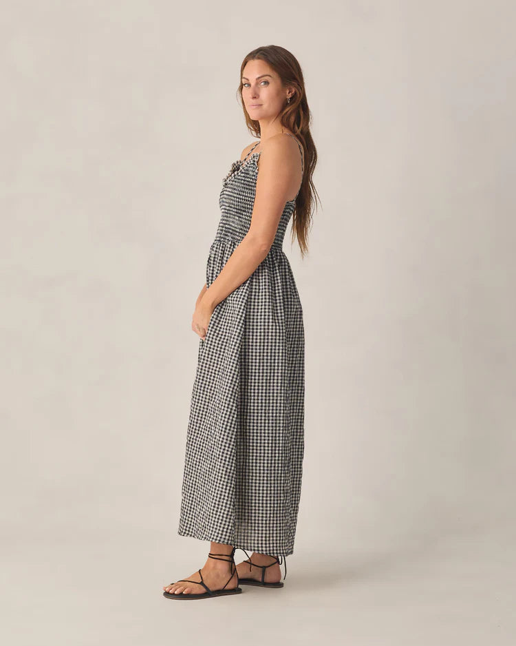 Chrissy Dress - Black Check