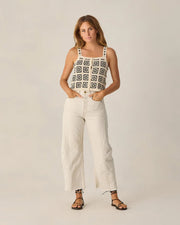 Crochet Tank - Abstract
