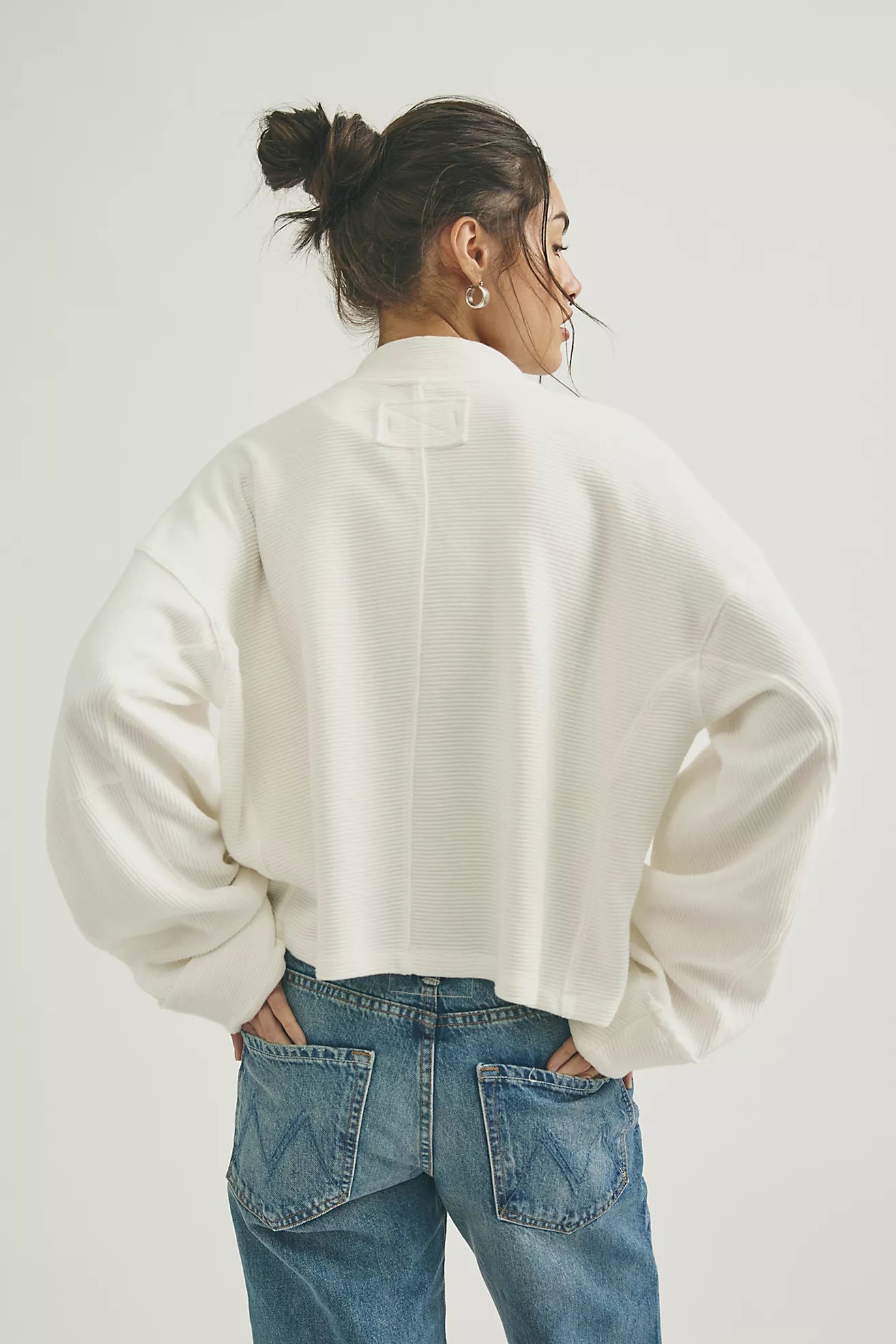 Celeste Quarter Zip - Clean Ivory