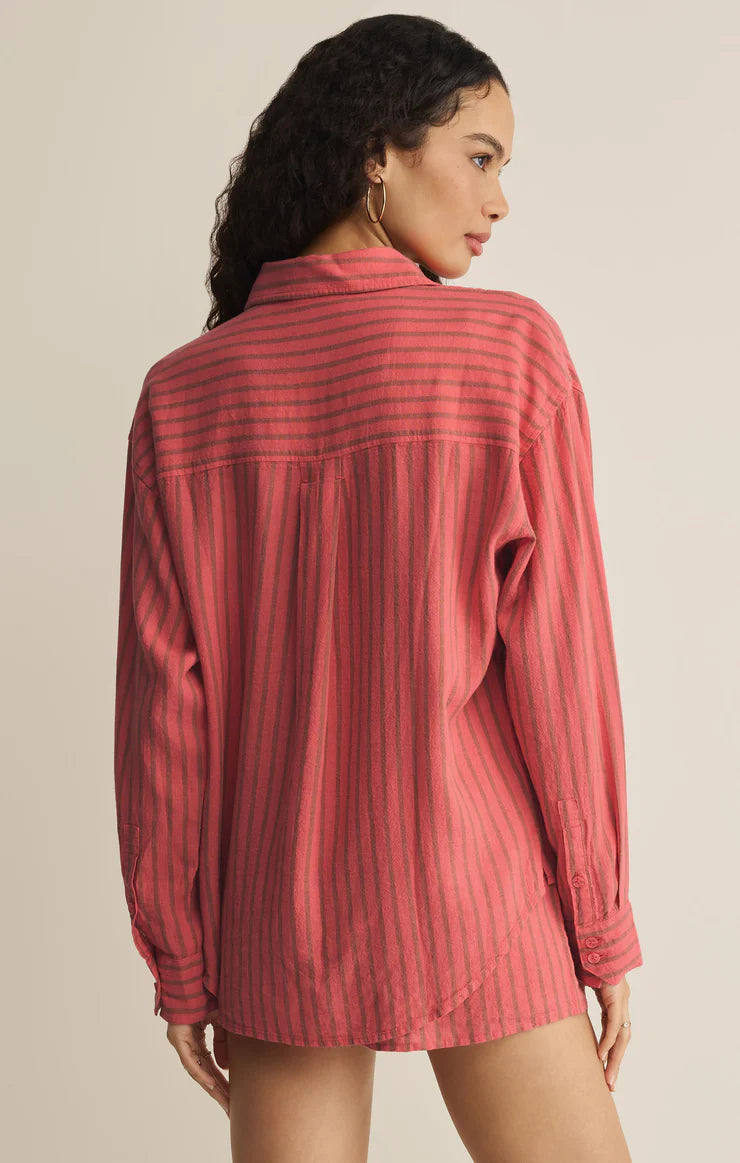 The Perfect Striped Button Up - Gelato
