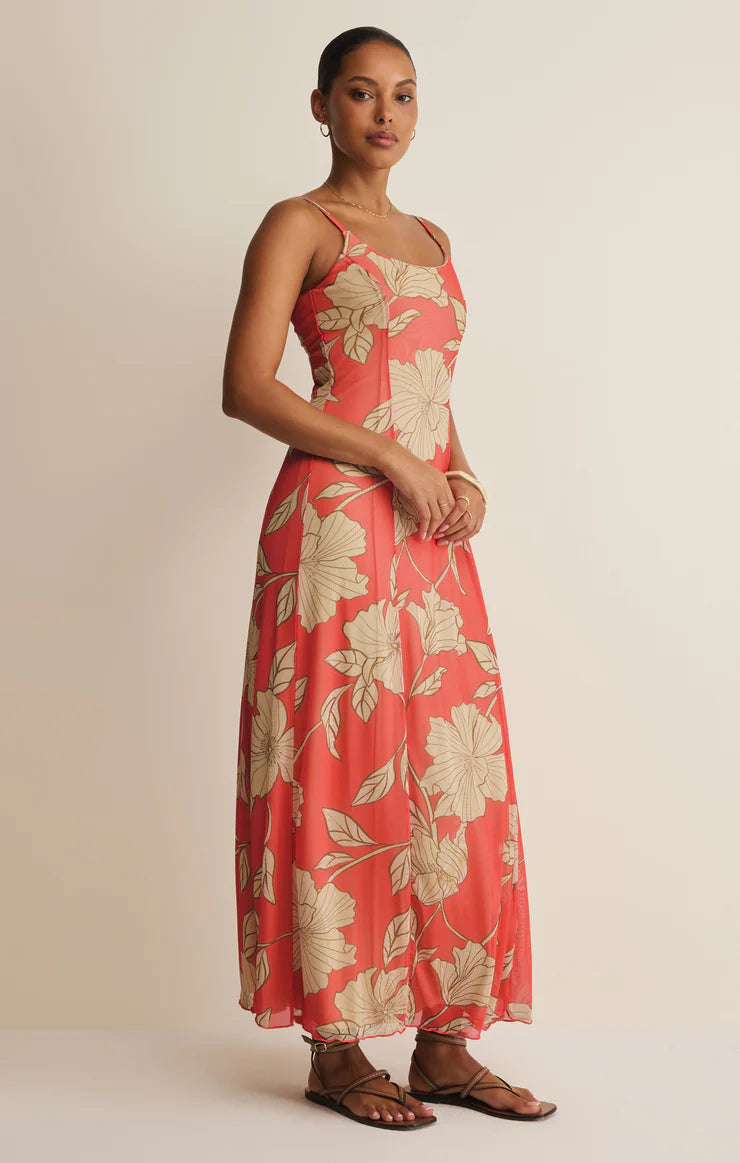Charisma Bloom Midi Dress - Gelato