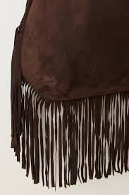 Finn Fringe Shoulder Bag - Espresso