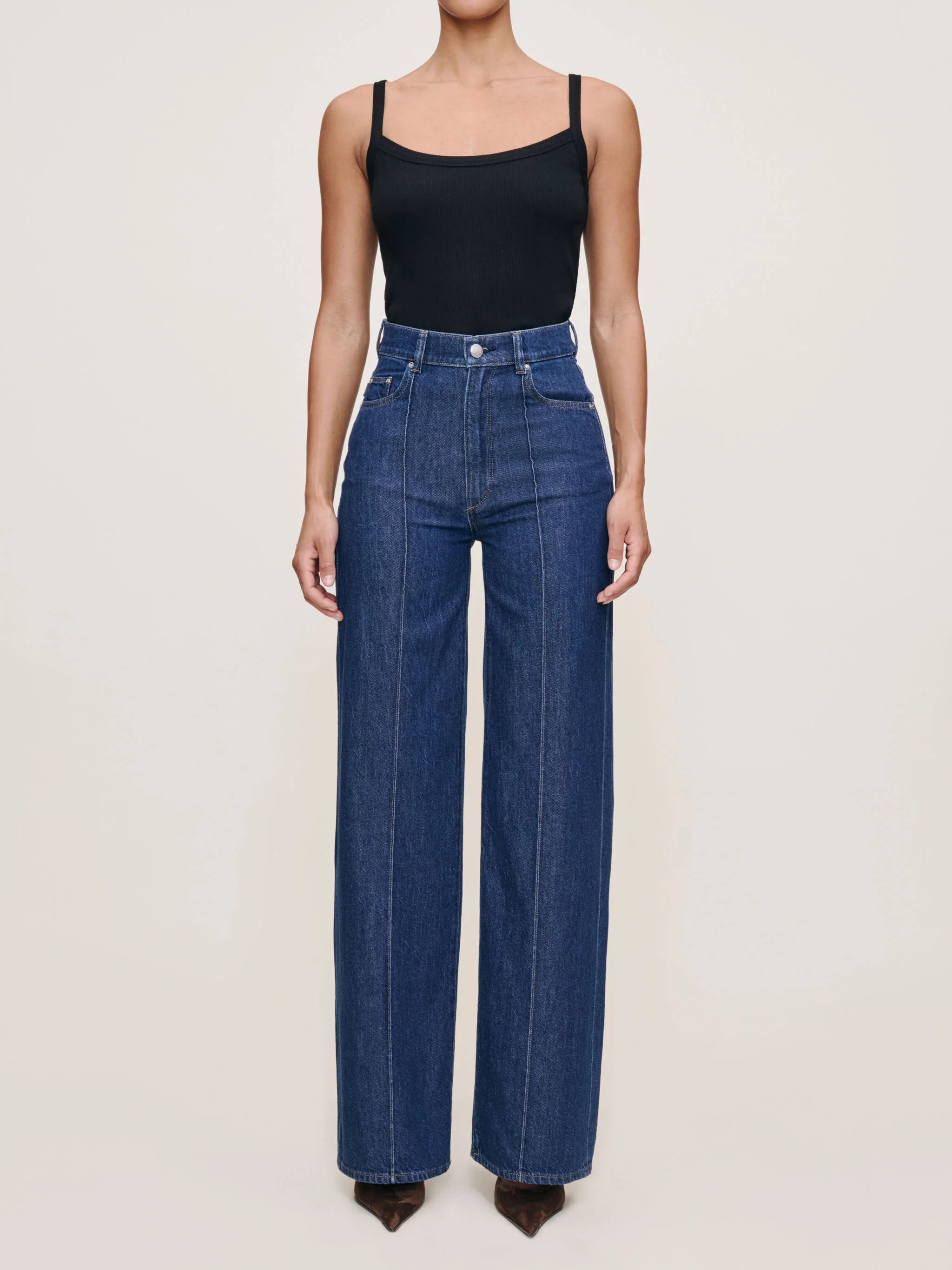 Hepburn Wide Leg - Inkwell