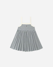 Lea Dress - Navy Stripe
