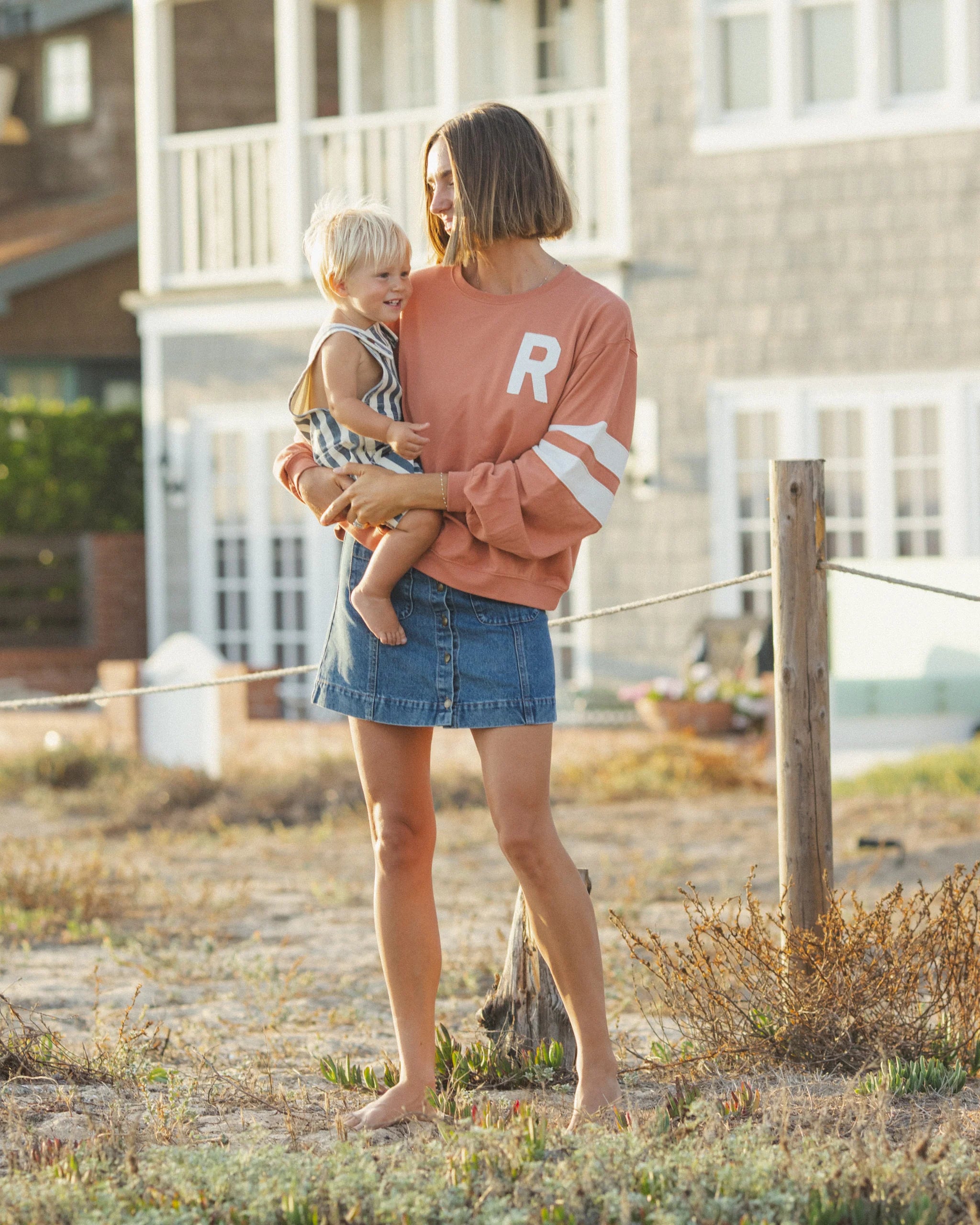 Pier Sweatshirt - Poppy