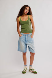 Moxie Tank- Drenched Jungle Comb