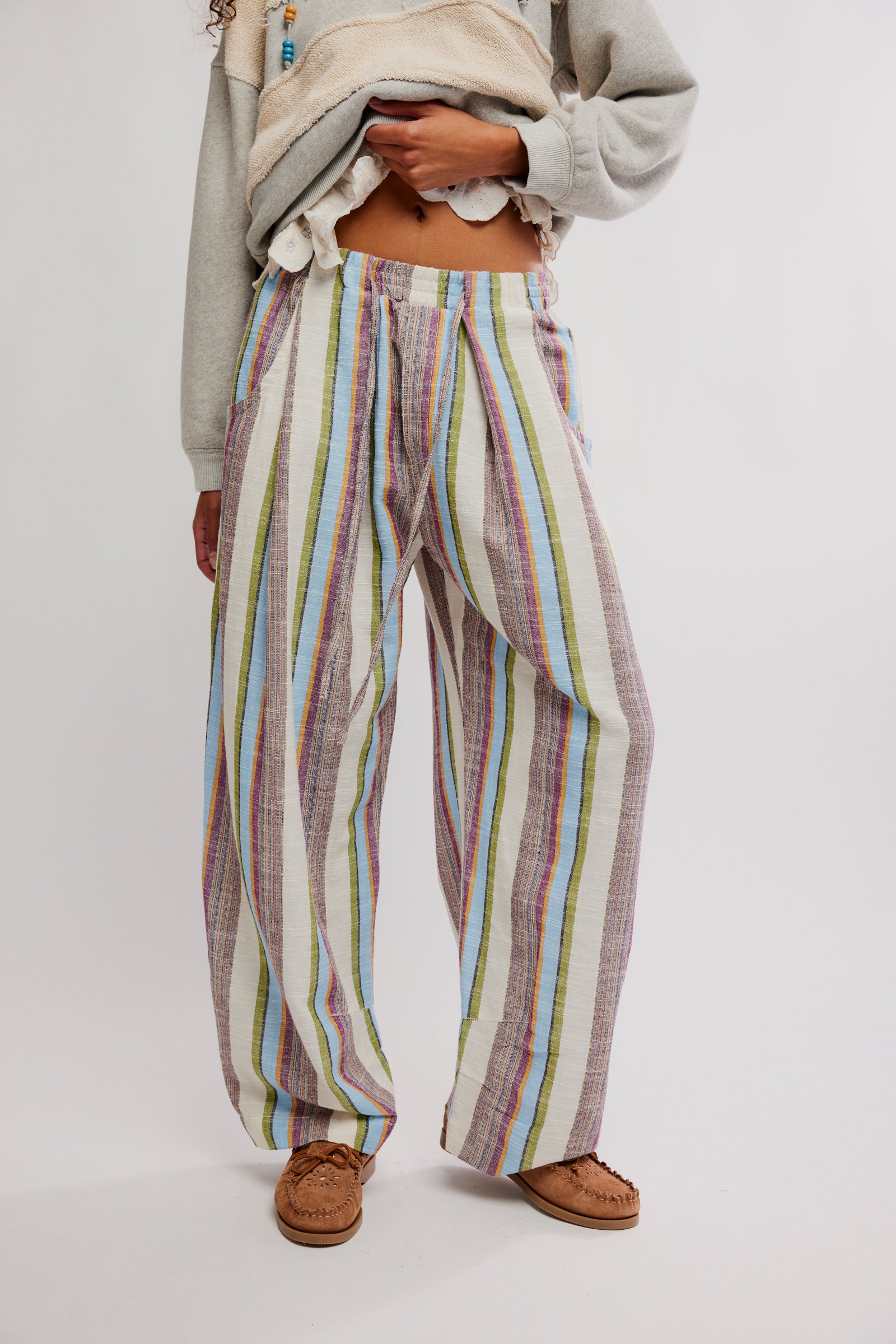 Chambers Laid Back Stripe- Ivory Combo