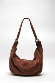 Roma Suede Tote - Rust