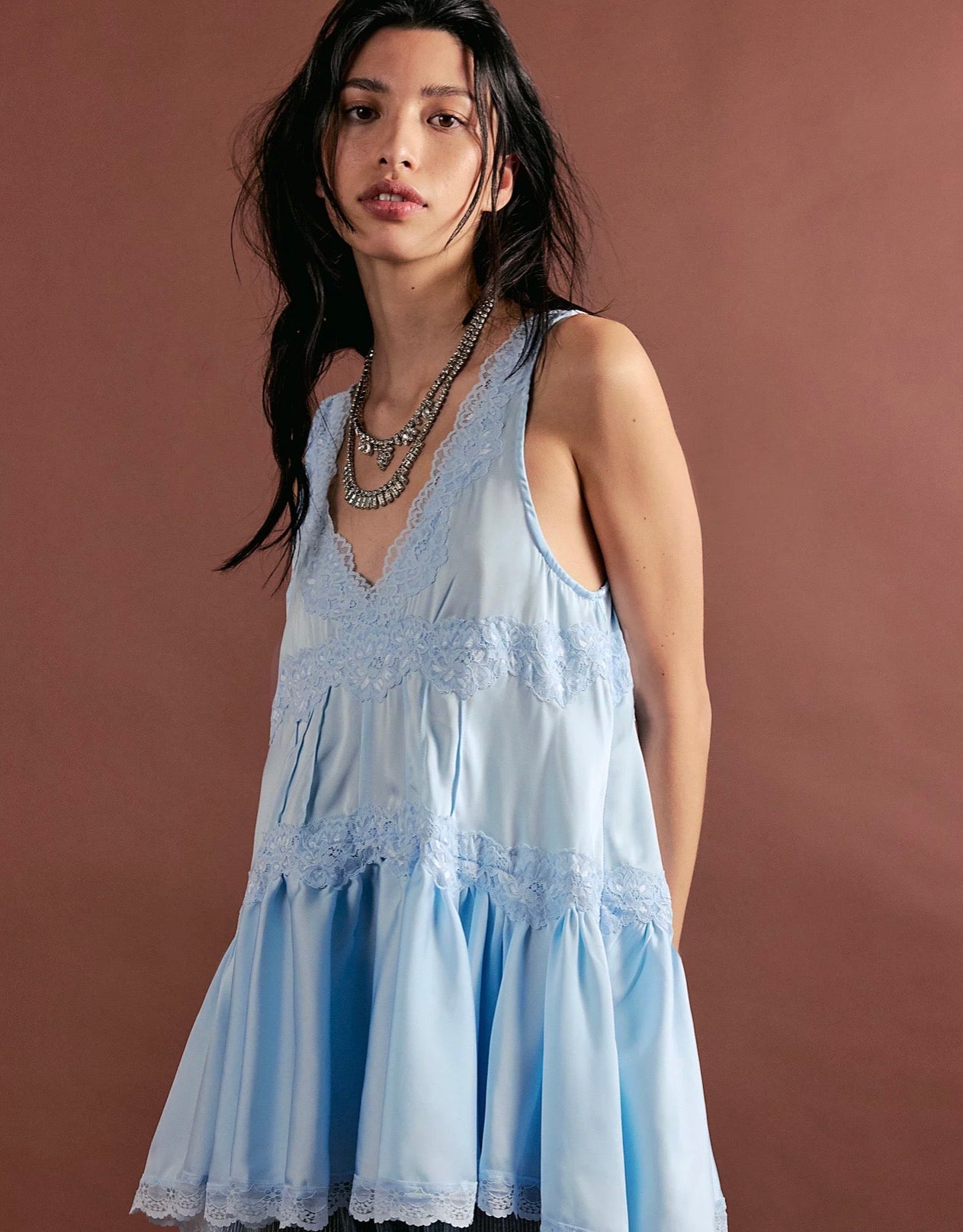 In This Groove Mini Slip - Dew Shine